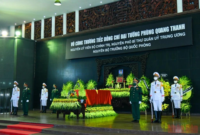 Cử hành trọng thể Lễ tang Đại tướng Phùng Quang Thanh -0