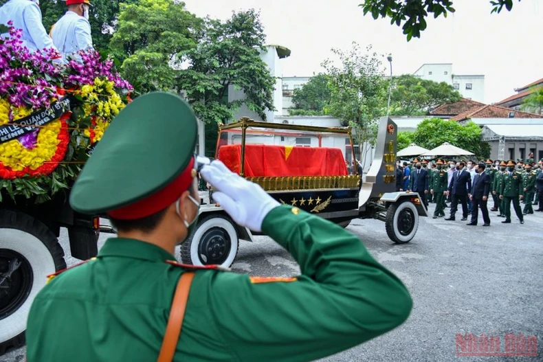 Cử hành trọng thể Lễ tang Đại tướng Phùng Quang Thanh -0