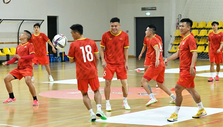 Đội tuyển futsal Futsal Việt Nam quyết giành 3 điểm trước Panama -0