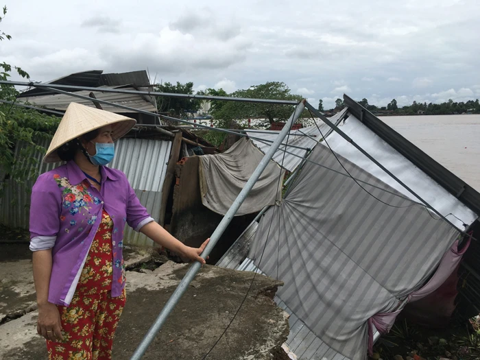 Xóm nhỏ ven cồn Phú Đa mong có chỗ ở ổn định -0