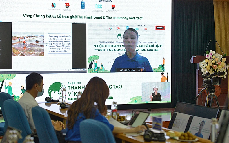 Chiến sĩ biên phòng về nhất Cuộc thi “Thanh niên sáng tạo vì khí hậu” -0