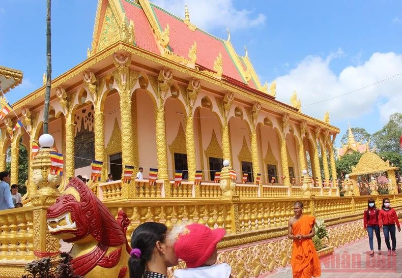 Đồng bào Khmer Trà Vinh đón Sêne Đôlta đầm ấm, an toàn phòng dịch -0