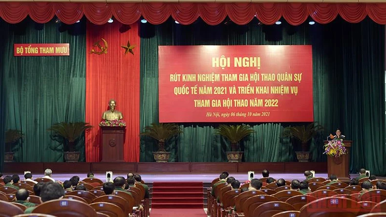Đoàn Quân đội nhân dân Việt Nam đạt kết quả thành công rất tốt đẹp tại Army Games 2021 -0
