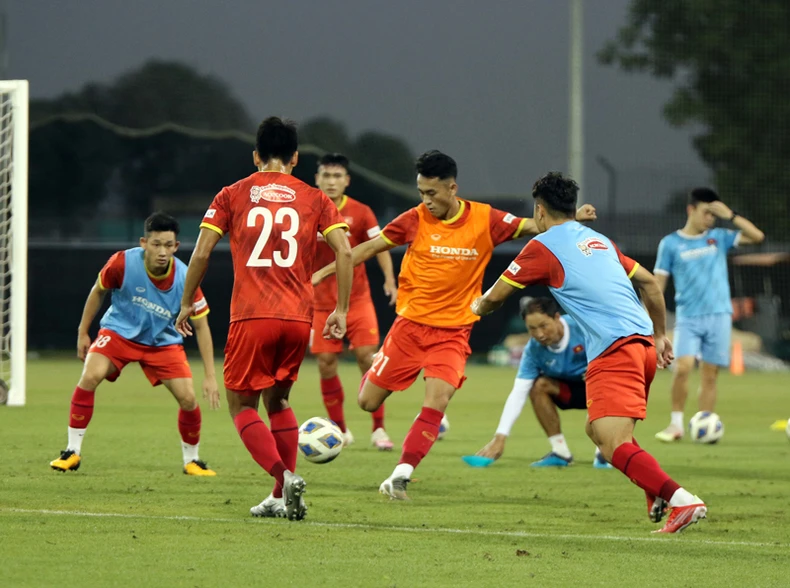 U23 Việt Nam dốc sức tập luyện tại UAE, hướng tới vòng loại U23 châu Á 2022 -0