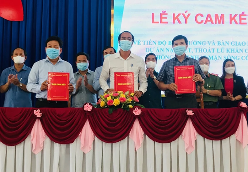 Quảng Nam đẩy nhanh tiến độ thi công nạo vét sông Cổ Cò -0
