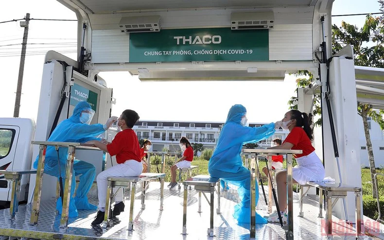 Vĩnh Long có khoảng 88.540 trẻ từ 12 đến 17 tuổi tiêm vaccin từ ngày 3/11 -0