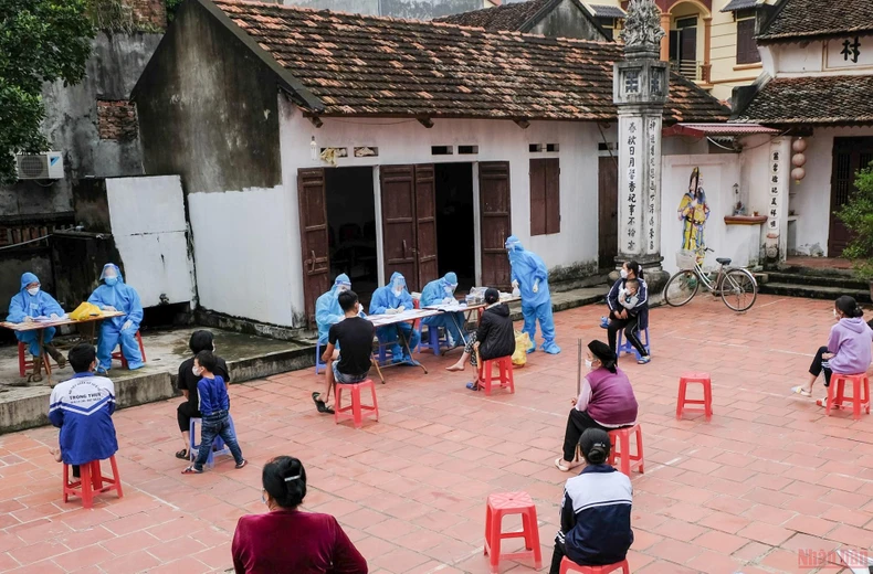 Hà Nội: Mê Linh thần tốc truy vết ổ dịch Tiến Thắng -0