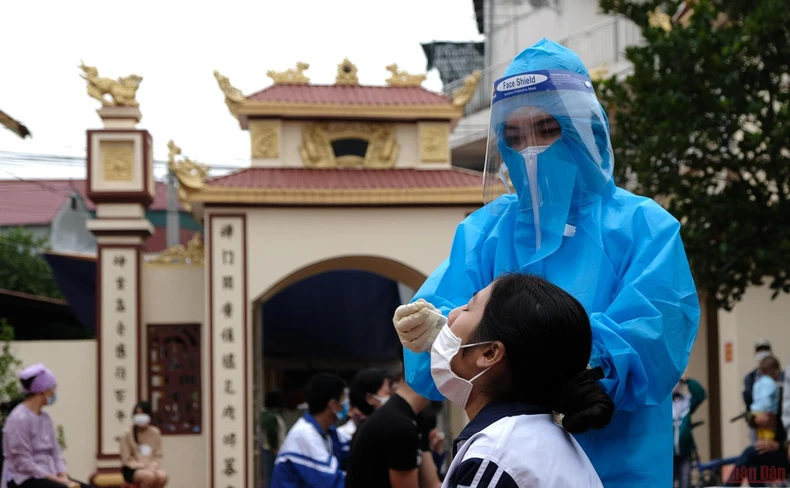 Hà Nội: Mê Linh thần tốc truy vết ổ dịch Tiến Thắng -0