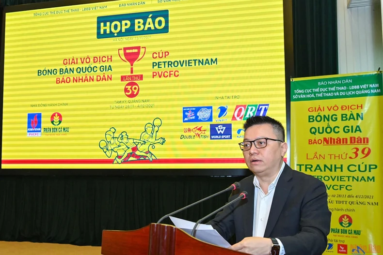 Họp báo Giải vô địch bóng bàn toàn quốc Báo Nhân Dân lần thứ 39 -0