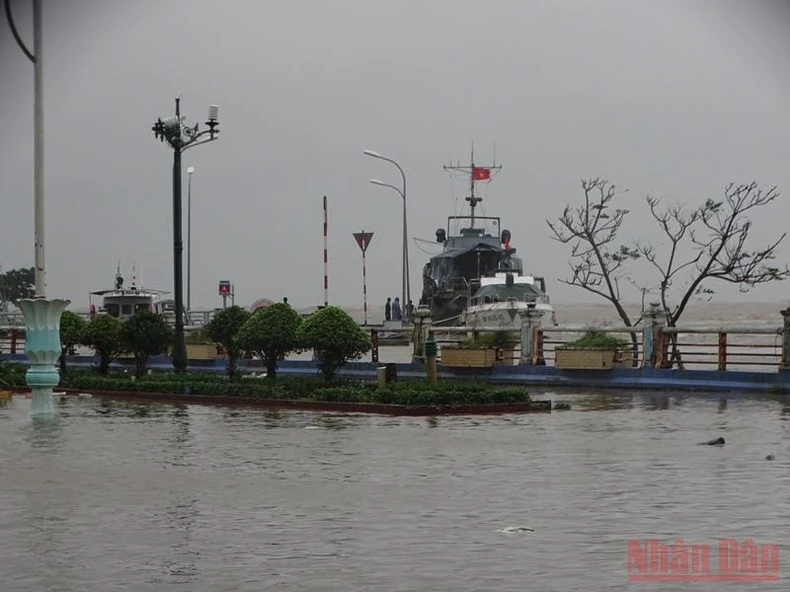 Thủy điện xả lũ, thành phố Tuy Hòa chạy lũ xuyên đêm -0