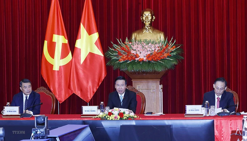 Việt Nam dự Hội nghị liên đảng quốc tế về những thách thức toàn cầu -0