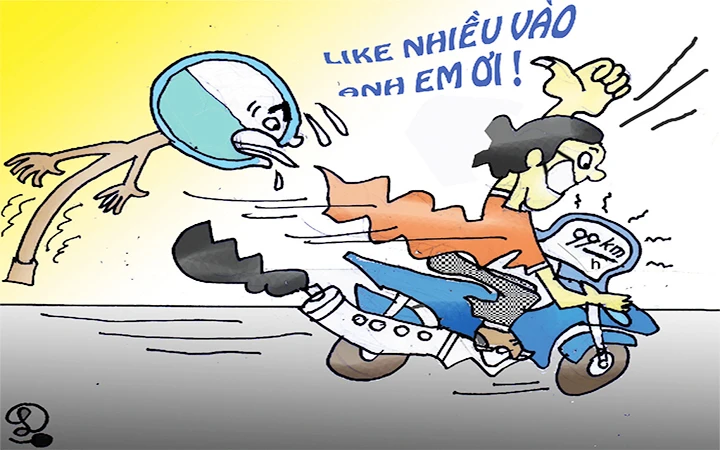 Cần nghiêm trị hành vi đua xe trái phép -0
