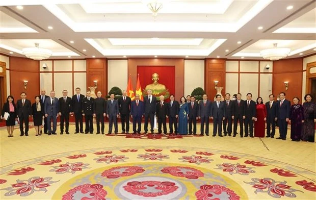 Tổng Bí thư Nguyễn Phú Trọng nhận Giải thưởng Lenin của ĐCS Nga -0