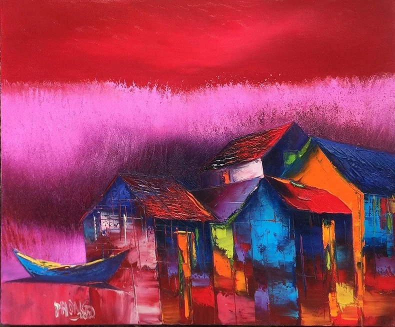 Triển lãm “Xuân hồng”, nét lạc quan tươi mới -0