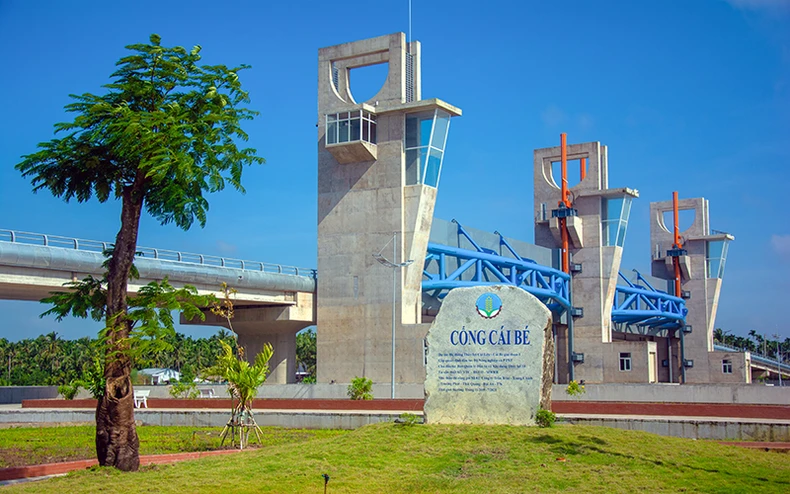 Phát huy hiệu quả công trình thủy lợi lớn nhất Tây Nam Bộ -0