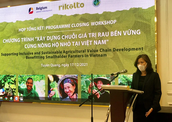 Lợi ích từ chuỗi giá trị rau bền vững cùng nông hộ nhỏ -0