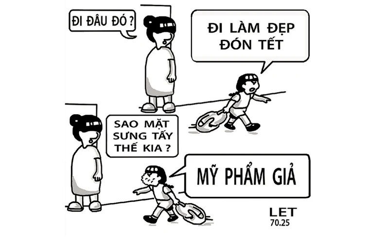 Mỹ phẩm giả, hậu quả thật -1