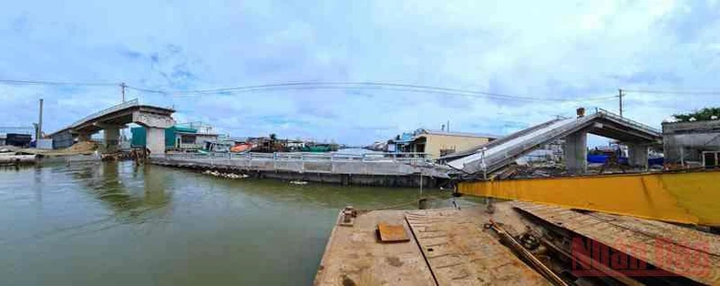 Lập tổ điều tra sự cố sập cầu ở miền biển Cà Mau -0