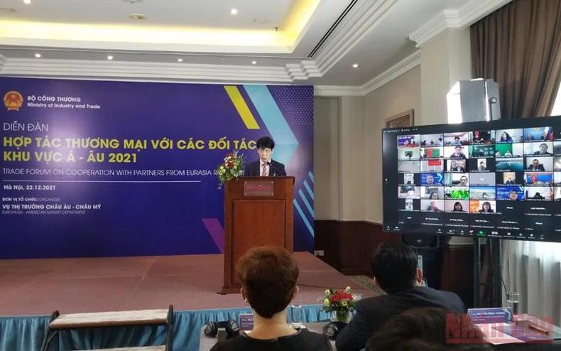Thúc đẩy hợp tác kinh tế, thương mại và đầu tư giữa Việt Nam và các nước khu vực Á-Âu -0