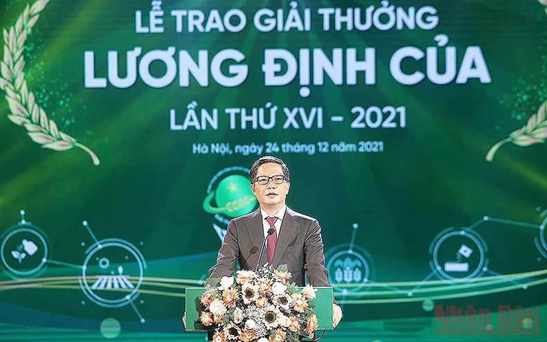57 nhà nông trẻ giành Giải thưởng “Lương Định Của” năm 2021 -0