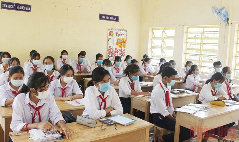 Ngày 27/12, Trà Vinh thí điểm cho học sinh lớp 9, lớp 12 học trực tiếp -0