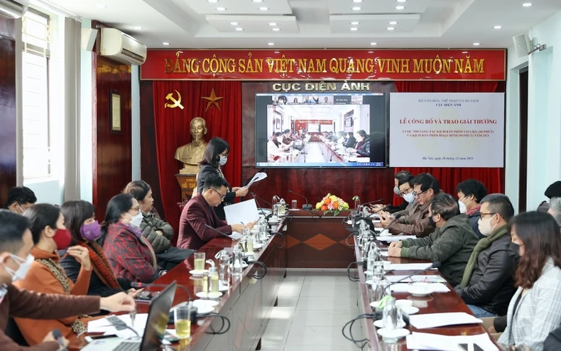 Trao giải Cuộc thi Sáng tác kịch bản phim tài liệu và phim hoạt hình -0