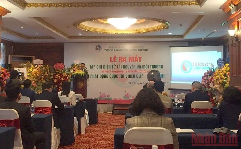 Ra mắt Tạp chí điện tử Tài nguyên và Môi trường -0