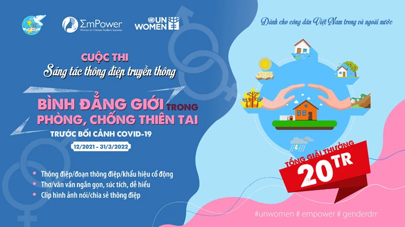 Sáng tác thông điệp truyền thông về bình đẳng giới trong phòng chống thiên tai -0