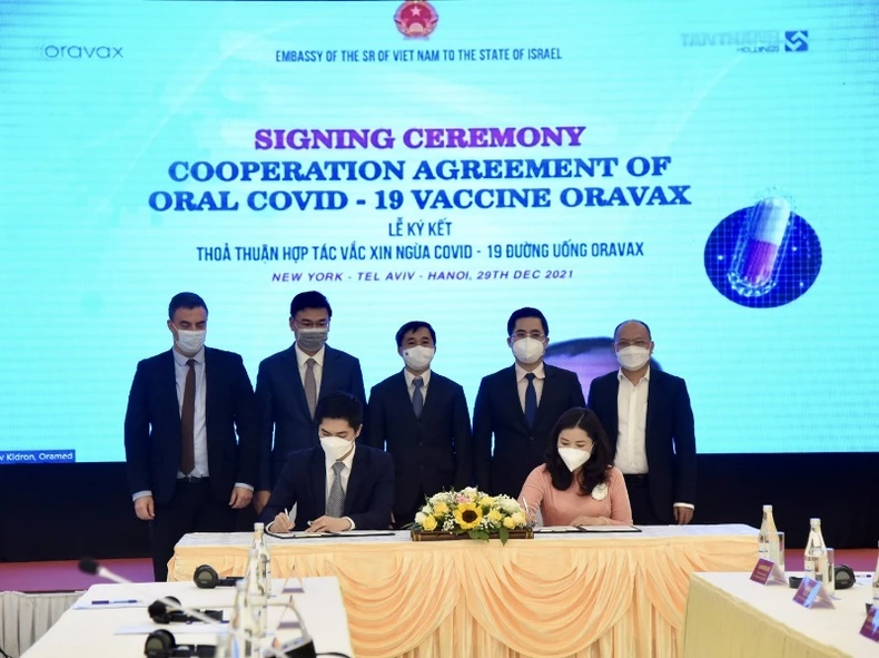 Tân Thành Holdings và 10 Pharma sẽ độc quyền phân phối vaccine Covid-19 đường uống Oravax tại Việt Nam và ASEAN -0