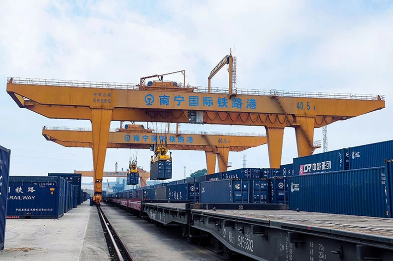 Trung Quốc khai trương chuyến tàu RCEP đầu tiên đến Việt Nam -0