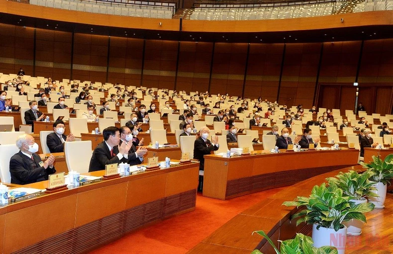 Khai mạc Kỳ họp bất thường thứ nhất, Quốc hội khóa XV -0