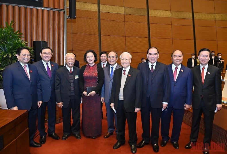 Khai mạc Kỳ họp bất thường thứ nhất, Quốc hội khóa XV -0