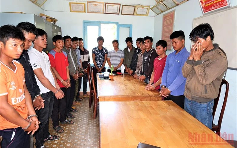Truy tố 40 đối tượng phá rừng và tiếp tay phá rừng tại Khu Bảo tồn thiên nhiên Ea Sô -0