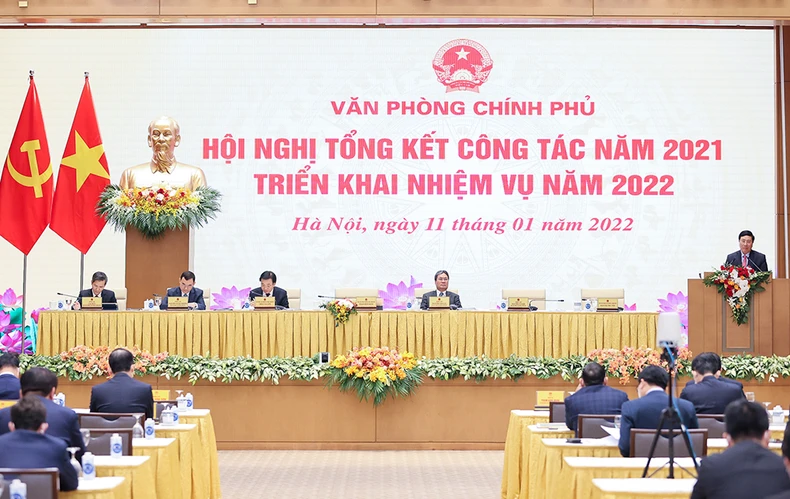 Văn phòng Chính phủ không ngừng nâng cao chất lượng công tác tham mưu, tổng hợp, xây dựng và hoàn thiện thể chế -0