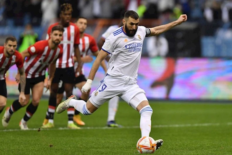 Đả bại Athletic Bilbao, Real Madrid giành Siêu cúp Tây Ban Nha -0