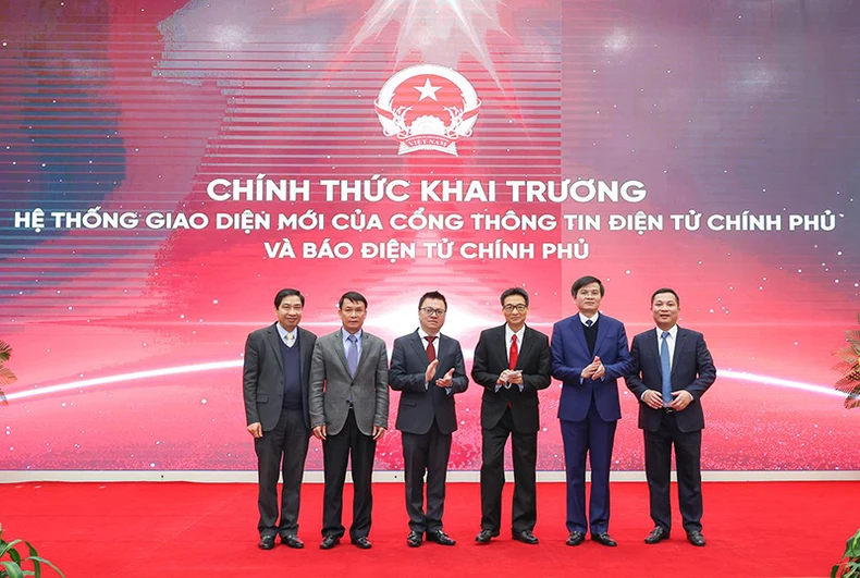 Khai trương Hệ thống giao diện mới của Cổng Thông tin điện tử Chính phủ và Báo Điện tử Chính phủ -0