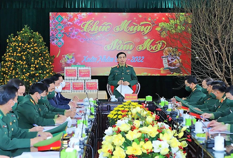 Bộ trưởng Quốc phòng Phan Văn Giang kiểm tra việc thực hiện nhiệm vụ quân sự tại Thanh Hóa -0