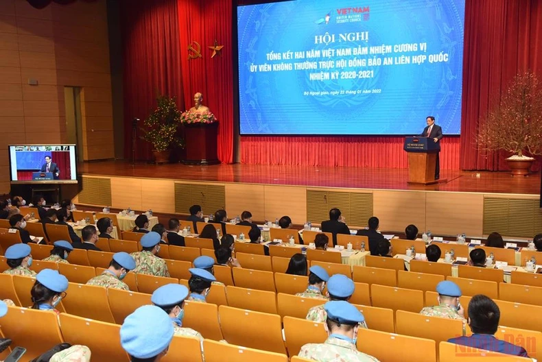Hội nghị tổng kết hai năm Việt Nam đảm nhiệm cương vị Ủy viên không thường trực HĐBA Liên hợp quốc -0