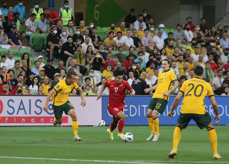 (Hiệp 2) Việt Nam 0-2 Australia: Tuấn Hải thi đấu nổi bật -0