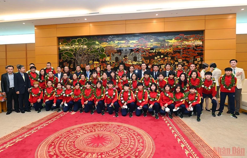 Tuyển nữ Việt Nam về nước, khép lại hành trình giành vé dự World Cup -0
