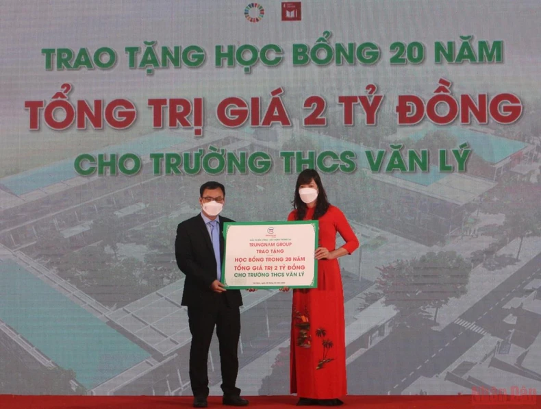 Khánh thành trường trung học cơ sở hiện đại nhất tỉnh Hà Nam -0