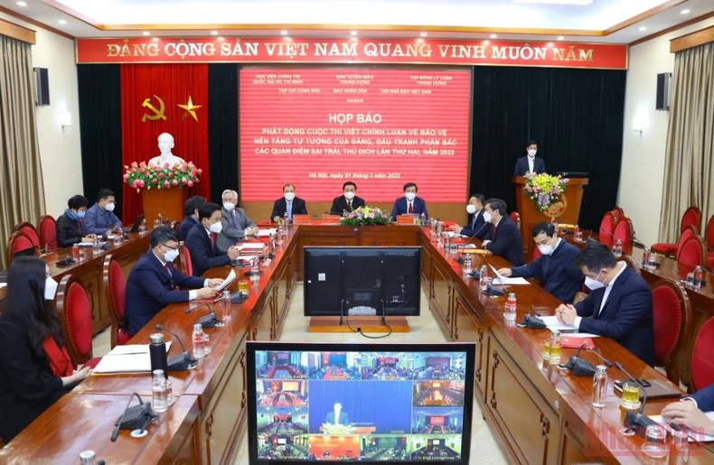 Phát động cuộc thi viết chính luận về bảo vệ nền tảng tư tưởng của Đảng -0