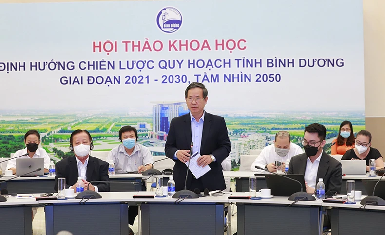 Định hướng chiến lược quy hoạch tỉnh Bình Dương giai đoạn 2021-2030, tầm nhìn đến năm 2050 -0