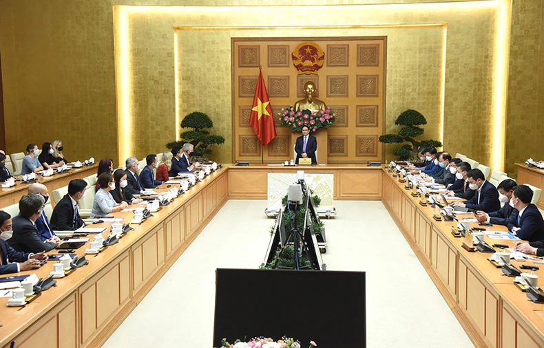 Đồng hành, tạo mọi điều kiện thuận lợi cho các doanh nghiệp Hoa Kỳ làm ăn thành công tại Việt Nam -0