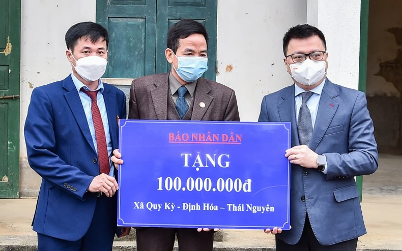 Đoàn công tác Báo Nhân Dân thăm và làm việc tại tỉnh Thái Nguyên -0
