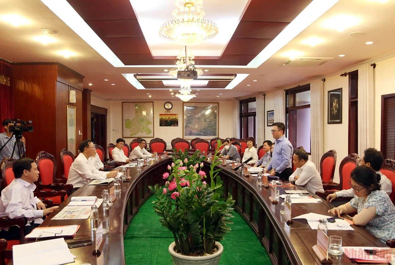 Đoàn công tác Báo Nhân Dân thăm và làm việc tại Đắk Nông -0