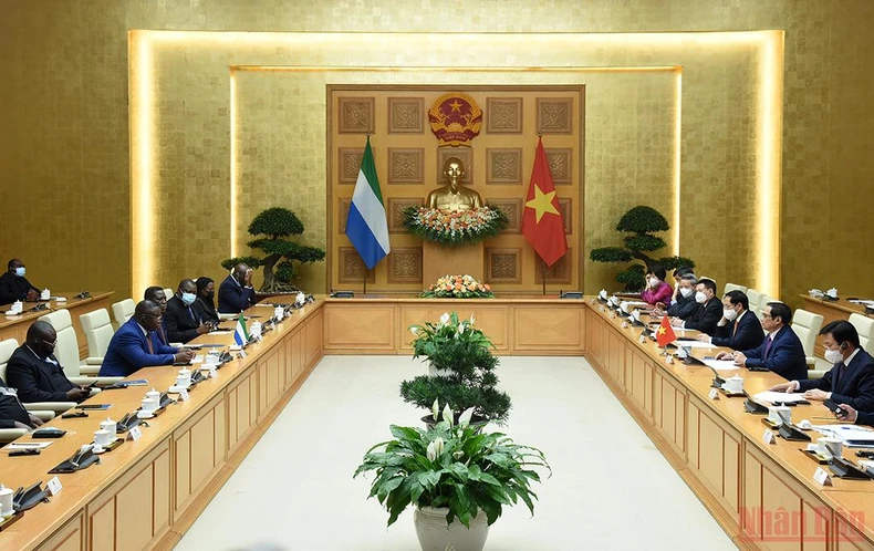 Sierra Leone coi trọng phát triển quan hệ hữu nghị và hợp tác với Việt Nam -0
