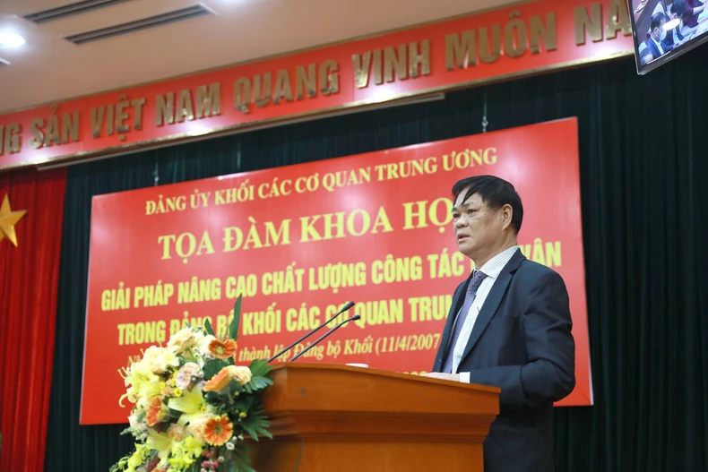 Nâng cao chất lượng công tác dân vận trong Đảng bộ Khối các cơ quan Trung ương -0