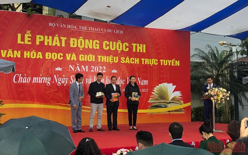 Phát động Cuộc thi Đại sứ Văn hóa đọc và Giới thiệu sách trực tuyến năm 2022 -0