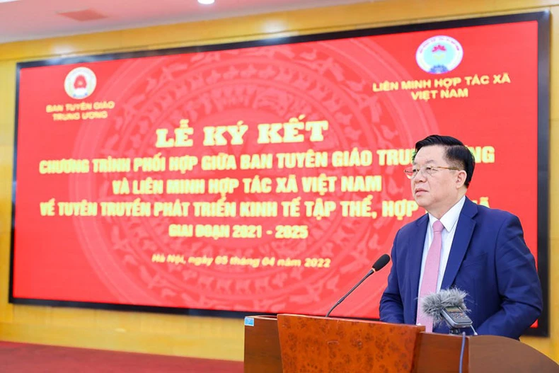 Tăng cường phối hợp tuyên truyền về phát triển kinh tế tập thể, hợp tác xã -0